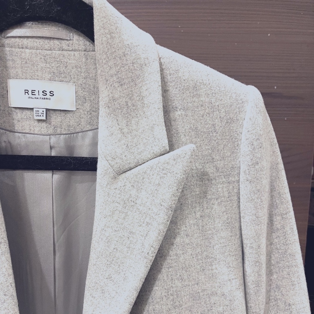 REISS WOOL COAT Size 4 (UK 8/ USA 4) - Picture 10 of 14